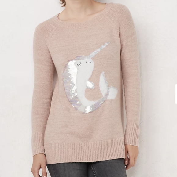 Lauren Conrad Narwhal Sweater Best Sale 